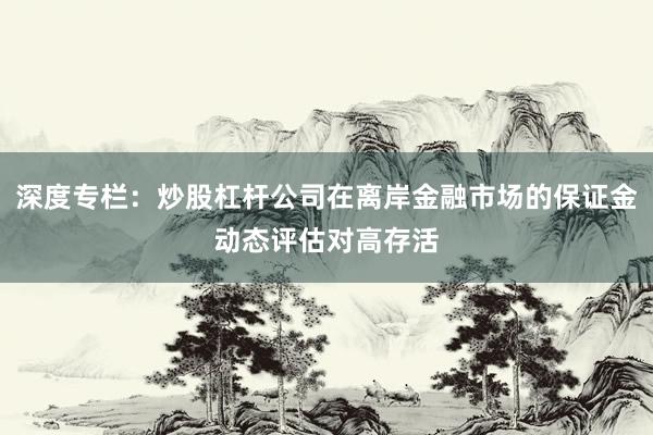 深度专栏：炒股杠杆公司在离岸金融市场的保证金动态评估对高存活