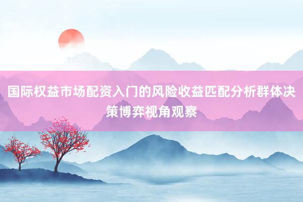 国际权益市场配资入门的风险收益匹配分析群体决策博弈视角观察