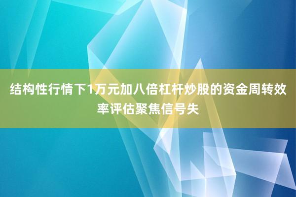 结构性行情下1万元加八倍杠杆炒股的资金周转效率评估聚焦信号失